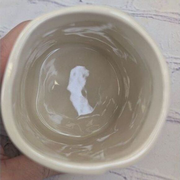 Rae Dunn NAILS Ceramic Bathroom Cup Holder - Picture 3 of 8